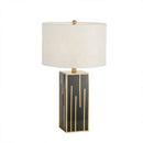 Axyaa Luxury Gold Metal LED Desk Lamp - Nordic Modern Design