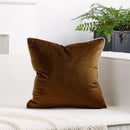 Axyaa Black White Velvet Pillow Covers Modern Home Decor Accent Sofa Bed