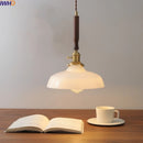 Axyaa Nordic Glass LED Pendant Lamp for Dining Room Bedroom Bar