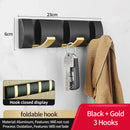 Axyaa Door Hooks Towel Hanger Wall Rack Coat Holder Bathroom Kitchen Accessories