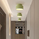 Axyaa Nordic Resin Ceiling Light for Bedroom Hallway Living Room