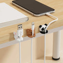 Axyaa Desktop Cable Manager Clips for Wire Organization - Set of 6