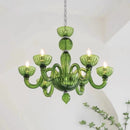 Axyaa Retro European Glass Chandelier for Stylish Spaces