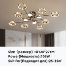 Axyaa Modern Dimmable Aluminum LED Ceiling Lights for Home Decor