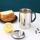 Axyaa Stainless Steel Thermal Coffee Mug with Handle and Lid