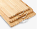 Axya Bamboo Cutting Board Rectangular Non-slip Durable Kitchen Tool