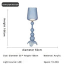 Axyaa Modern Glass Floor Lamp: Italian Minimalist Style for Living Room, Bedroom, and Study