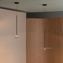 Axyaa Iron Flying Saucer Chandelier: Nordic Minimalist Design for Office, Bar, Exhibition Hall