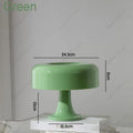 Axyaa Bauhaus Mushroom Lamp - Minimalist Decorative Lighting with E14 Base or Fixed LED