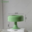 Axyaa Bauhaus Mushroom Lamp - Minimalist Decorative Lighting with E14 Base or Fixed LED