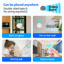 Axyaa Wireless Light Switch Mini Round Button Remote Control LED Lamp