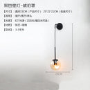 Axyaa Nordic Modern LED Wall Lamp Bedroom Living Room Gold Light Fixtures