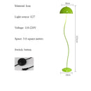 Axyaa Retro Cream Floor Lamp for Living Room Bedroom Study, Modern Minimalist LED Bud Vertical Lamp