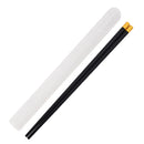Axyaa Black Gold Alloy Chopsticks Set - Reusable Non-slip Korean Sushi Sticks