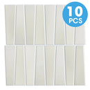 Axyaa 3D PVC Tile Wall Stickers - Waterproof Peel and Stick Panels
