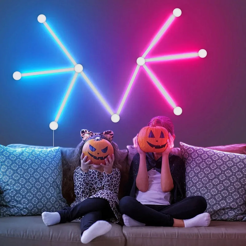 Axyaa Smart RGB LED Wall Light for Atmosphere, Music, Party, Bedroom, Game Room