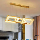 Axyaa Crystal Chandelier Pendant Light for Living Room Dining Room Ceiling Lighting