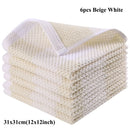 Axyaa Cotton Kitchen Towel: Soft, Absorbent, Reusable Dish Cloth for Home Cleaning