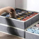 Axyaa Foldable Underwear Sock Bra Storage Box Wardrobe Organizer