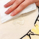 Axyaa Plush Bedroom Carpet: Non-Slip, Thick, Soft, Waterproof.