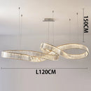 Axyaa Crystal Chandelier, Dining Room Pendant Light, Luxury Ceiling Lamp, Indoor Lighting
