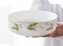 Axyaa Steamed Egg Bowls Set of 2, Microwave Safe Deep Plate Salad Bowls