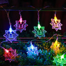 Axyaa Moon Star Castle Light Battery-Powered Eid Mubarak Decoration
