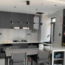 Axyaa Modern LED Pendant Lights: Stylish Kitchen Dining Room Island Chandeliers & Table Lighting.