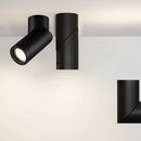 Axyaa 360 Degree Rotatable Cylinder LED Downlights 9W 12W GU10 Ceiling Spot Lights