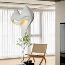 Axyaa Conch Ceiling Chandelier - Nordic Wabi Sabi Designer Pendant Lustre for Home Decor