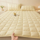 Axyaa Skin-Friendly Abraded Mattress, All Season Bed Mattress, Solid Color Grid