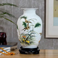 Axyaa Jingdezhen Chinese Ceramic Vase Home Decoration Palace Ornament