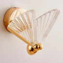 Nordic Acrylic & Iron LED Butterfly Wall Lamp by Axyaa for Indoor Lighting