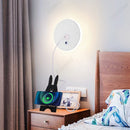Axyaa LED Touch Dimming Wall Light with USB Charging Port for Bedroom and Living Room