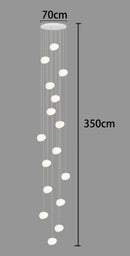 Axyaa LED Pendant Chandeliers for Modern Home Decor & Indoor Lighting