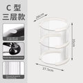 Axyaa 3-Tier Acrylic Makeup & Perfume Organizer for Vanity and Kitchen