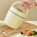 Axyaa Stainless Steel Insulated Lunch Box 1.2L/1.5L, 12-Hour Insulation