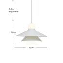 Axyaa Nordic Aluminum Pendant Lights for Modern Spaces