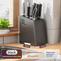 Axyaa Knife Stand: Multifunctional Kitchen Holder & Countertop Storage Box