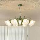 Axyaa French Retro LED Ceiling Chandelier Wall Lamp