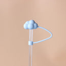 Axyaa Kawaii Silicone Straw Topper Cover for Tumblers & Bottles