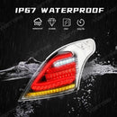 Axyaa Tail Lamps Set - Nissan Almera 2011-2016 Rear Lights Car Accessories