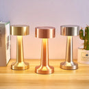 Axyaa Rechargeable LED Table Lamp, 3 Color Touch Sensor Bedside Light