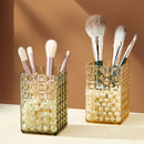 Axyaa Clear Makeup Organizer: Cosmetic Storage Box for Brushes, Lipsticks, Eyeliners