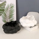 Axyaa Cloud Ceramic Vase Flowers Pots Desk Decoration Room Aesthetic Decor