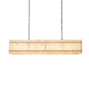 Axyaa Black Marble Chandelier for Elegant Dining Areas