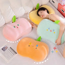 Axyaa Memory Cotton Cervical Spine Nap Pillow for Students, Ultra Soft and Supportive