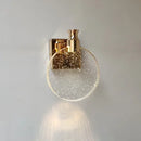 Axyaa Crystal LED Wall Lamp for Aisle Corridor, Bedroom, Bedside - Luxury Sconce Light