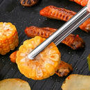 Axya Stainless Steel Food Tongs for Grilling and Cooking