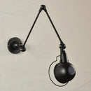 Axyaa Nordic Retro Adjustable Long Arm Wall Lamp Creative Indoor Bedroom Luminaria